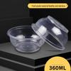 Disposable Clear Plastic Round Bowls