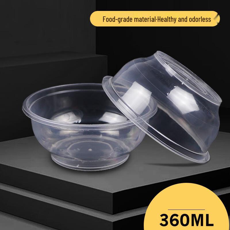 Disposable Clear Plastic Round Bowls
