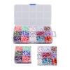 15 Grid DIY Faux Pearl Beads DIY Loose Beads Set Beads Jewelry Necklace Accessories Set