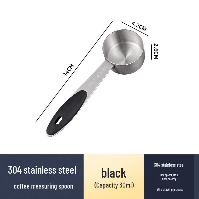 

304 Stainless Steel Long Handle 10g Coffee/Tea/Milk Powder Measuring Spoon