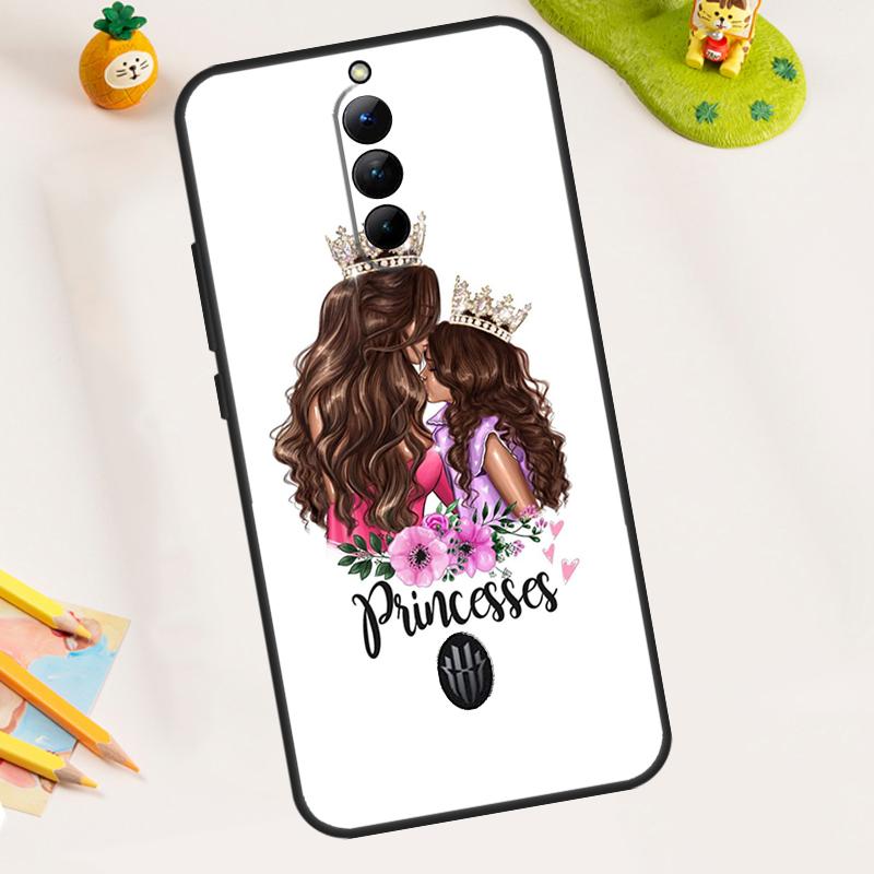 Beautiful Mother Daughter Son Case For ZTE Nubia RedMagic 11 Pro 10 9 8 8S 9S 10S Pro Plus 5G 5S 6 7 6S 7S Pro 11 Air Cover