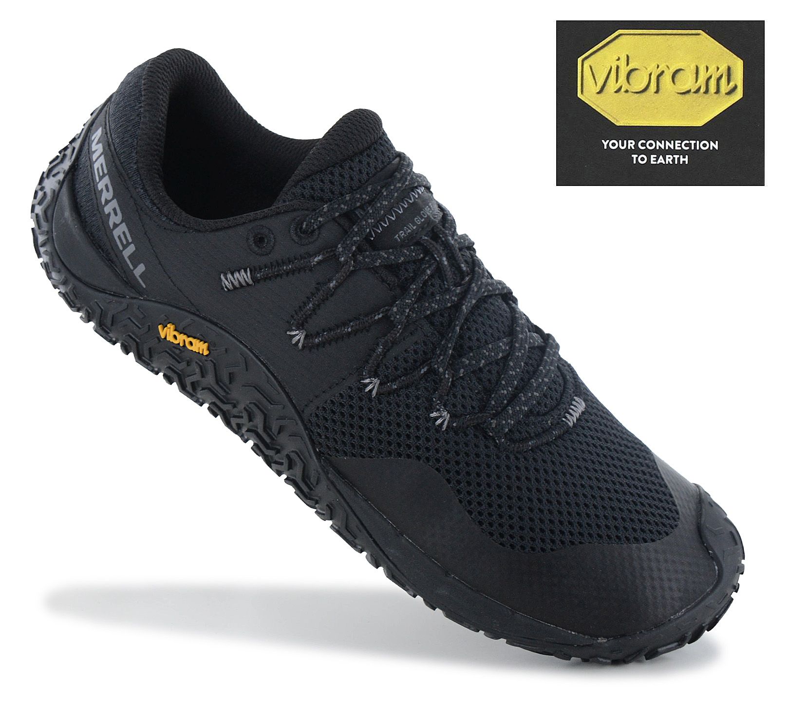 

Merrell Trail Glove 7 - Women s Barefoot Shoes Hiking Shoes Barefoot Black J037336 ORIGINAL EU 38.5 UK 5.5 чёрный