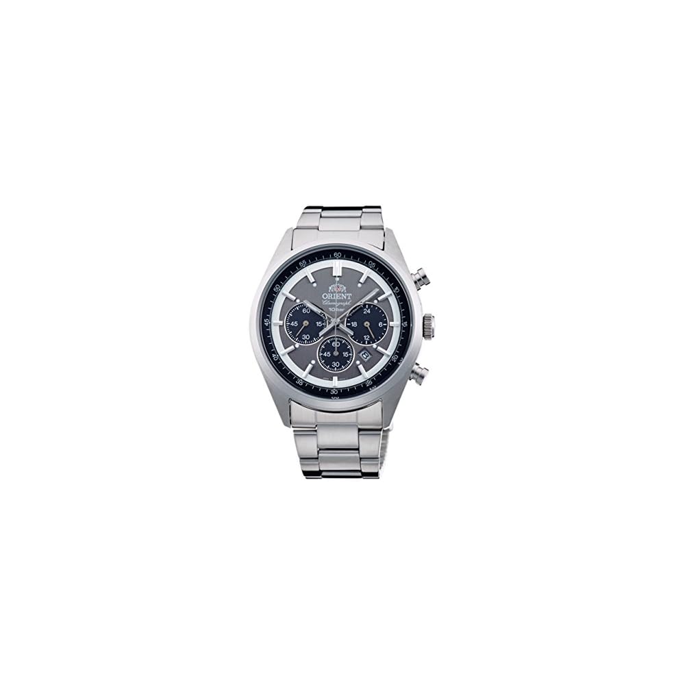 Orient NEO70 s Solar Panda Men s Watch Dark Gray Japan Made Domestic Manufacturer Warranty WV0011TX