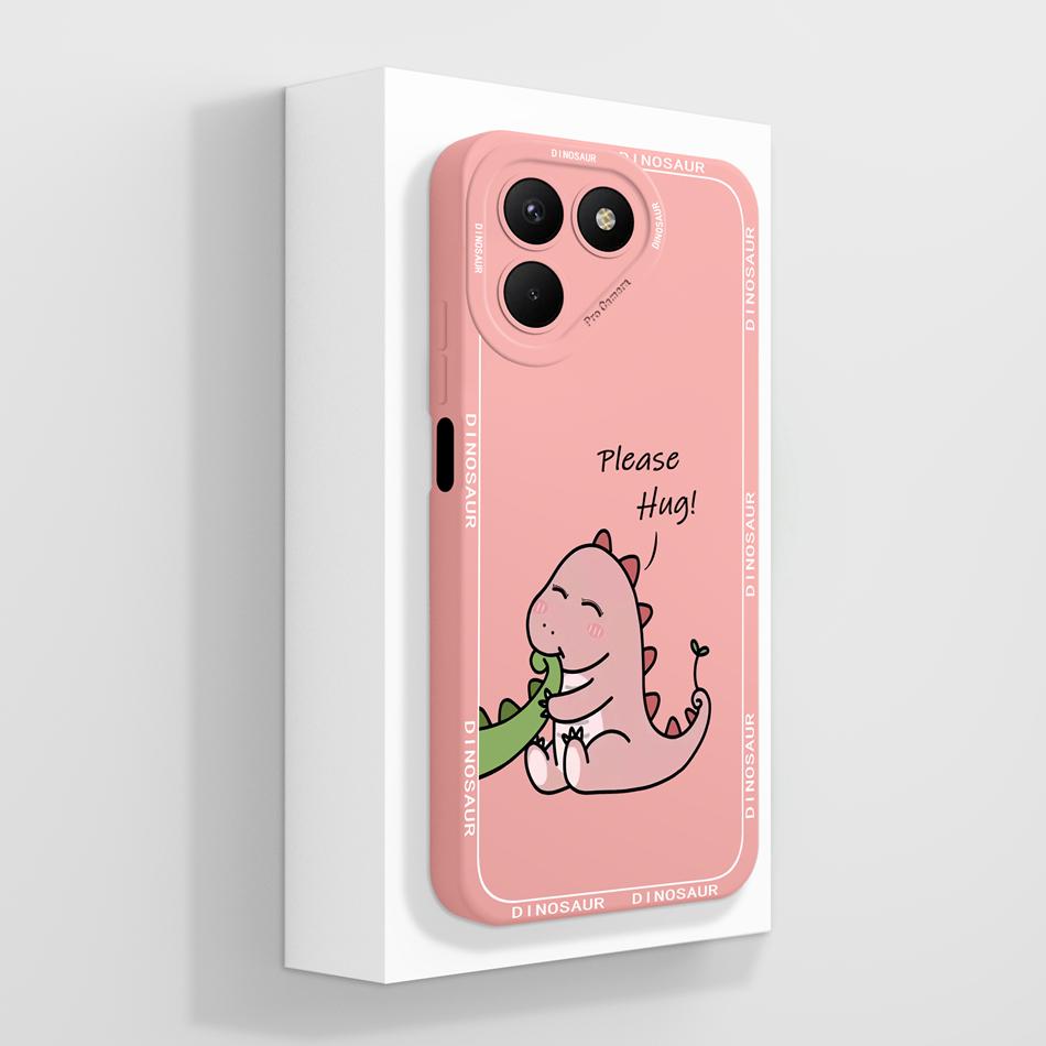 Case For Tecno Pova 7 Pro / 7 Ultra / 7 Neo Cool Bear Soft Liquid Silicone Phone Shell For Tecno Pova7 4G 5G Durable Back Cover