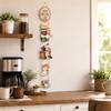Gnome Coffee Decor , Hanging Party Flags for Home Kitchen Shop Decoration