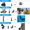 55 in 1 Action Camera Accessories Kit for DJI Osmo Action 5 Pro/4/3 Carrying Case Selfie Stick Tripod Waterproof Case