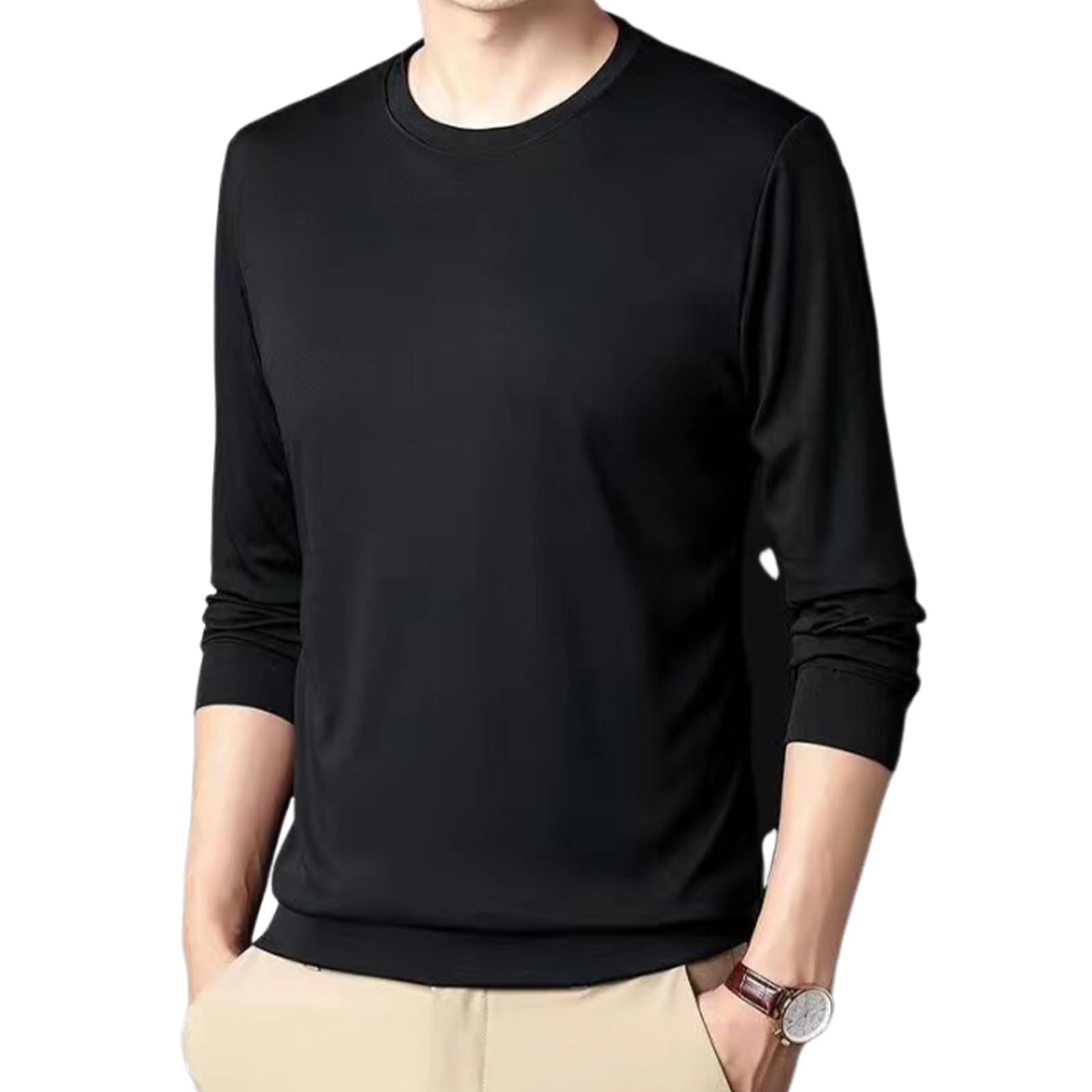 

Белый Белый Флис с начесом Длинный Для холодной погоды Однотонный Длинный Круглый XL Свободный Деловой С начесом Двусторонний Футболка, Рукав, Нижнее белье, Одежда, Цвет, Рукав, чёрный