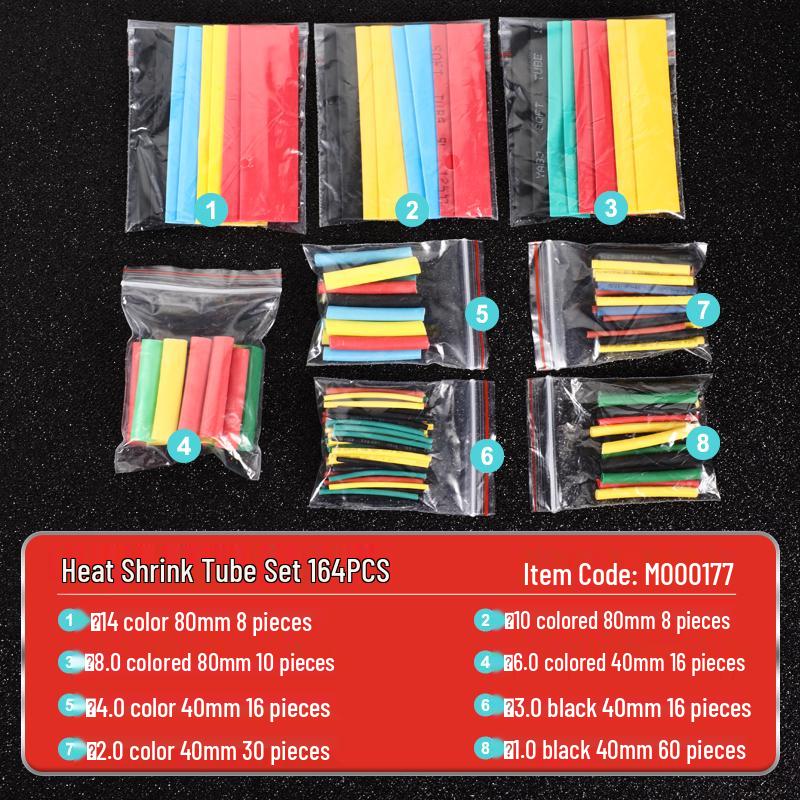 Multi-Purpose Heat Shrink Insulating Sleeve for Wire & Cable Protection