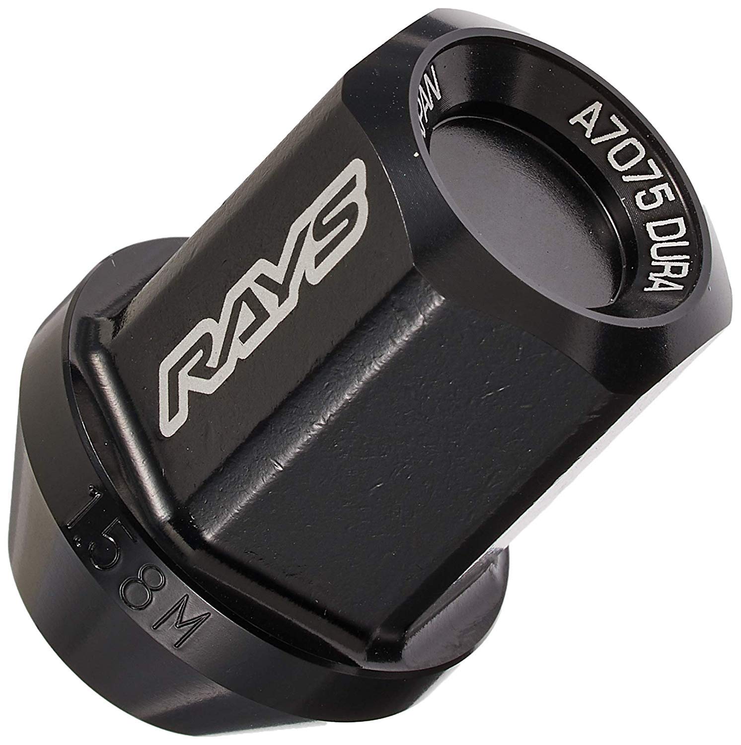 

RAYS 74020001111BK Набор дюралюминиевых гаек-секреток для L32 4H M12X1.5 Черное анодирование чёрный