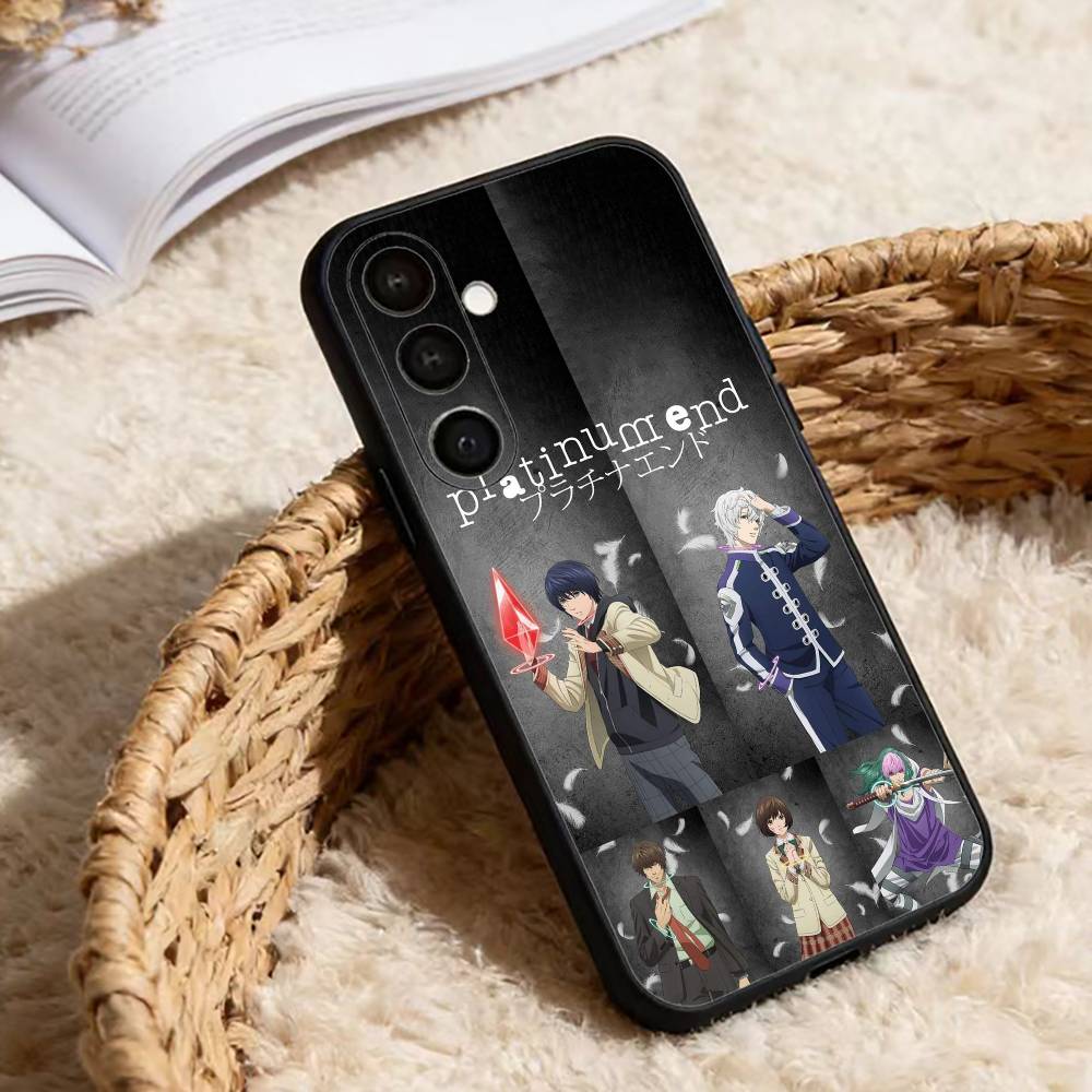 Platinum End M-Mirai Phone Case For Samsung Galaxy A91,80,73,72 ,71,53,52,32 ,31,22,21s,20,Soft Black Case