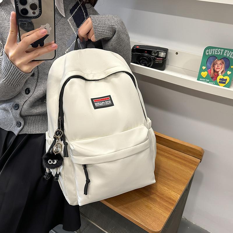 Mochila Escolar para Estudiantes de Gran Capacidad Mochila para Exteriores de Nailon Ligera Mochila de Viaje