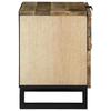 Nightstand Natural 40 x 33 x 46 cm Wood Based Material