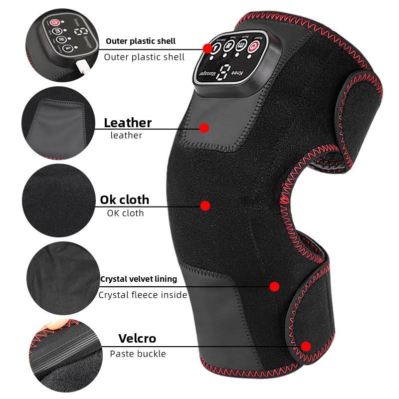 Hot Compress Warm Knee Pads Shoulder Pads Middle-aged and Elderly Shoulder and Knee Two-purpose Protective Gear Electric Heating Massage Knee Pads