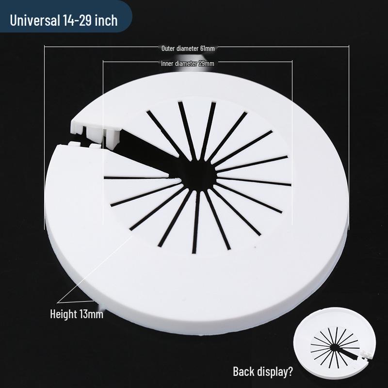 Decorative Pipe Cover Ring for Air Conditioning and Heating Valves