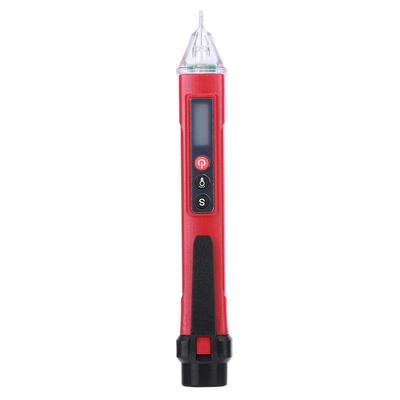 Digitaler berührungsloser Stromspannungsprüfer Teststift Messgerät AC121000V(rot schwarz )