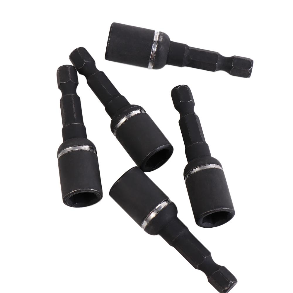 5pcs Reducer Sleeve Wrench Adapter Hex Bit Impact Socket Durable Hex Socket Adapter  Power Tools