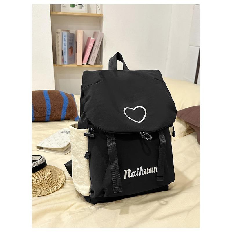 The New Schoolbag Is High-value, High-value, Fresh and Sweet, Contrasting Colors, Backpack, Lightweight Backpack for Junior High School Students