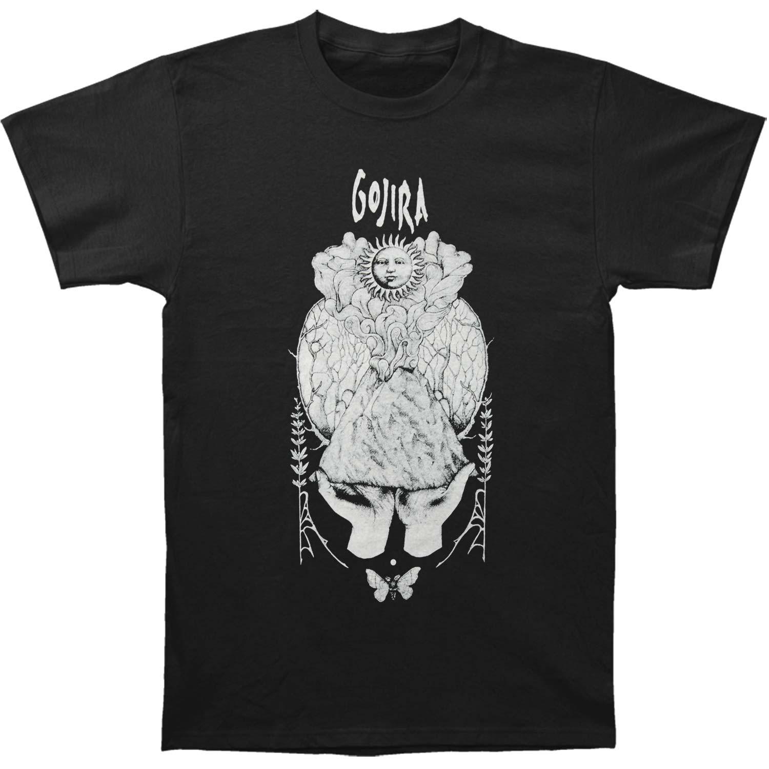 Men s Gojira Magma Woods Tee T-shirt Small Black S