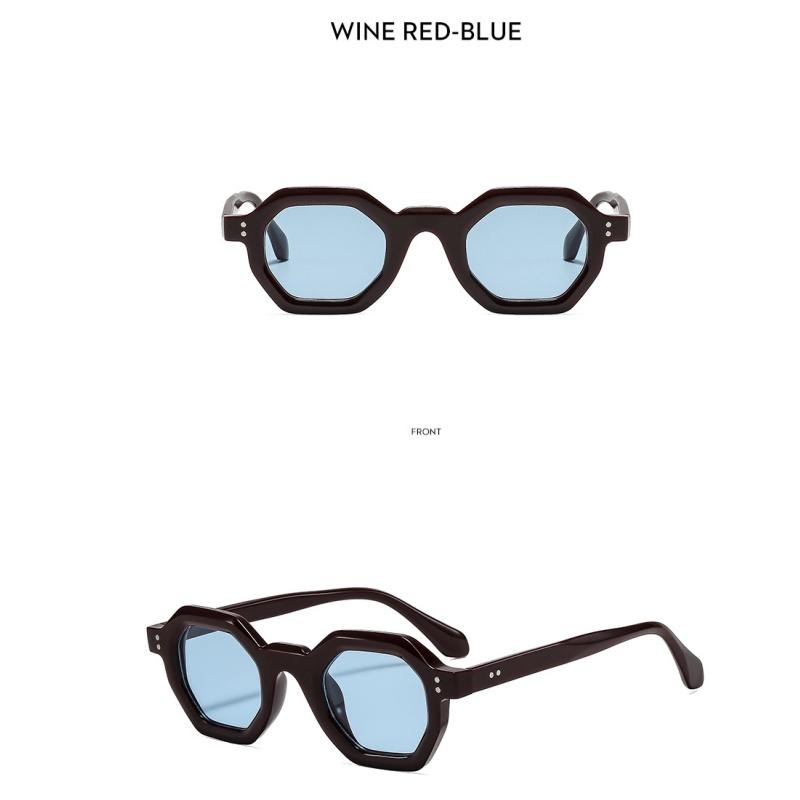 Women's Sunglasses, Fashion Polygonal Men's and Women's Sunglasses, Casual Sunglasses