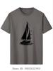 Men's Clothing Oversized T-shirt Funny Yacht Boat Ship Sea Ocean Waves Casual Fitness T Shirt Handsome Raglan Cotton Tshirt