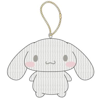 Cinnamoroll (Corduroy Series) Ball Chain Mascot, Gray, CNC-BM-GR