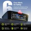 TM12 RV Tire Prure Monitoring System, TPMS with USB/Solar Charge, 2026 Latest Version, Set of Max. 12,6 Alarm Modes, 50Feet Ran