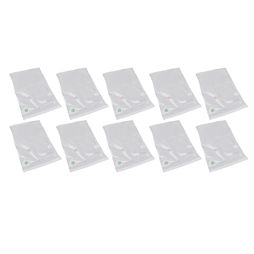 10pcs Vacuum Food Storage Bags Reusable Safe PE Vacuum Sled Food Storage Bag for Food Snack Storage Household