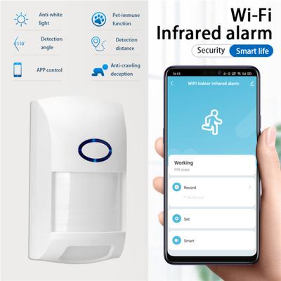 Tuya Smart WiFi Infrared Detectors Motion Sensor Alarm Compatible With Tuya APP Smart Life APP