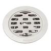 304 Stainless Steel Floor Drain 3.94in Diameter Floor Drain Kit Durable Shower Drain Kit  Bathroom
