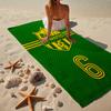 Fc Nantes Wappen Design Mikrofaser Strandtuch, Leicht und Schnelltrocknend, für Sommerreisen, Strand-Essential, Schwimmbad