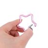 Five-Pointed Star Shaped Aluminum Carabiner Key Chain Clip Outdoor Camping Keyring Hook Bottle Hanging Buckle