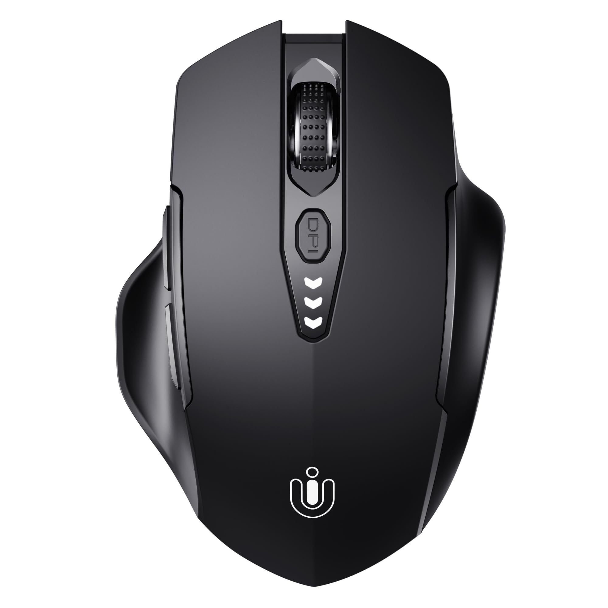 

Mouse wireless visual battery rechargeable ergonomic DPI for Mouse black bluetooth, [Upgraded] Multi-device mouse, life, tri-mode (BT 5.0/4.0+2.4G Hz)