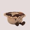 JELLYCAT Food Funny Pie Companion Doll Plush Doll 8cm High