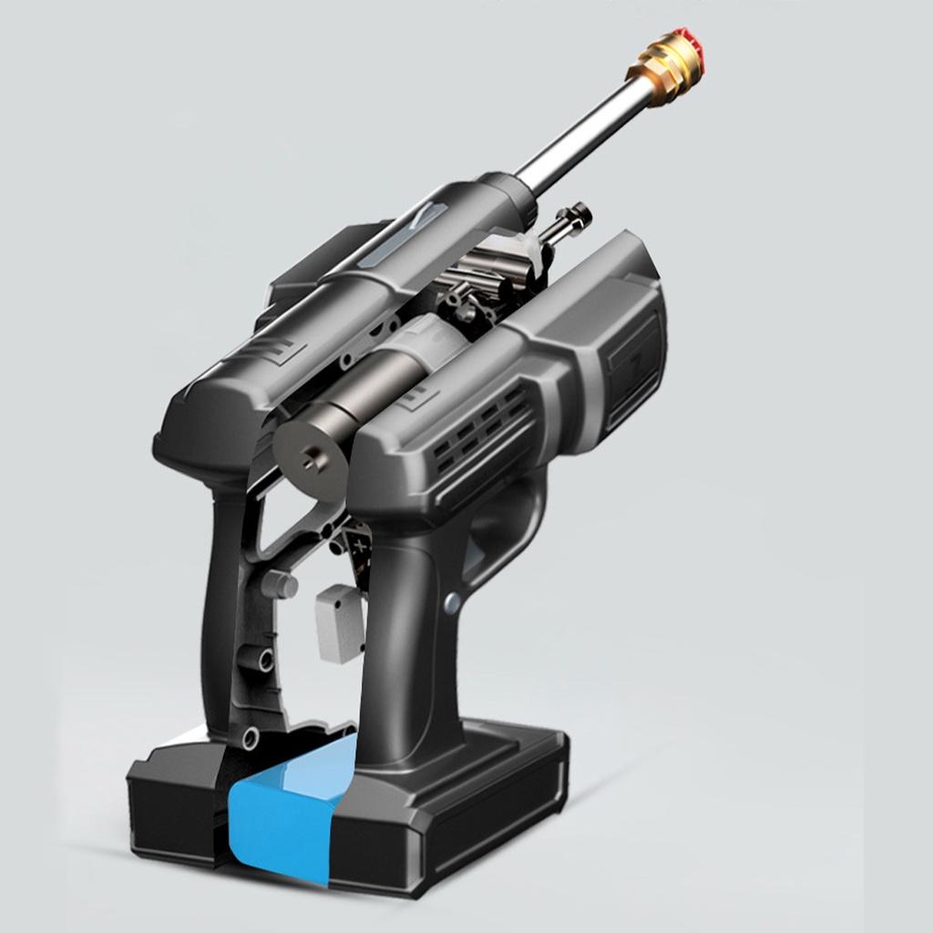 12/24V Cordless High Pressure Car Washer Gun Handheld Auto Spray Powerful Washer Machine Garden Water Jet Nozzle Water
