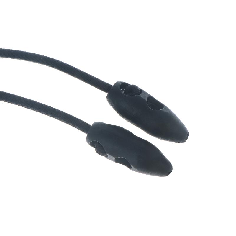 2/4/10Pcs 50Cm Latex Elastic Tie Rope Easy To Use Bungee Cords Black Tie Rope For Bicycle Motorcycle Luggage Car Tarpaulin Rope