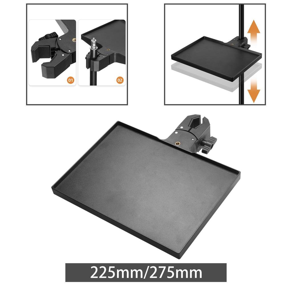Stand Clamp Compartment, Sound Card Tray, Quick Installation, Adjustable