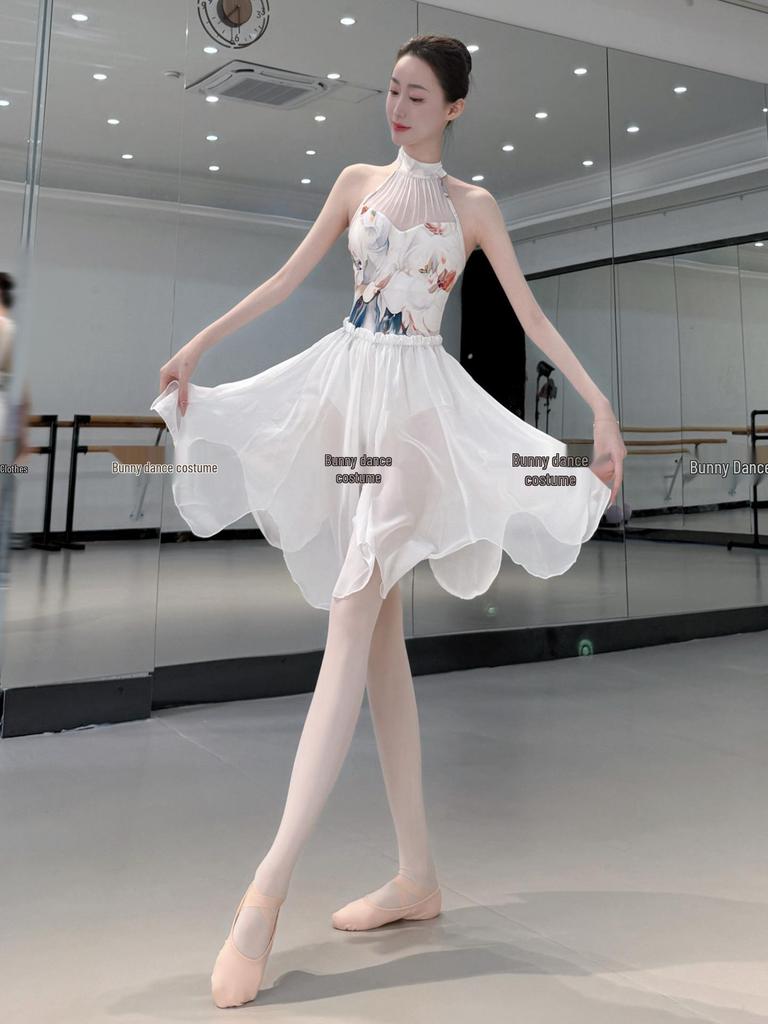 Bonnie Women's Ballet Practice Chiffon Skirt
