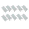 10 Pcs Wax Strips   Cleansing Double Sided Individual Package Hair Removal Wax Strips for Leg Arm
