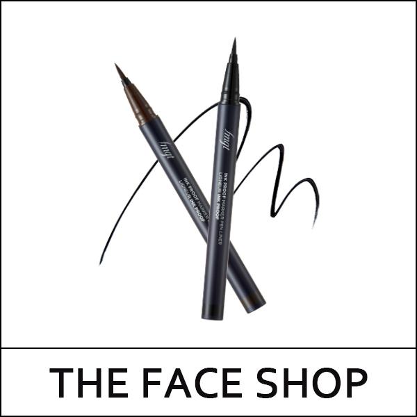 

[THEFACESHOP] (лс5) fmgt Подводка-фломастер Ink Proof Maker 0.6 г / #01 Черный / Срок годности 2026.01
