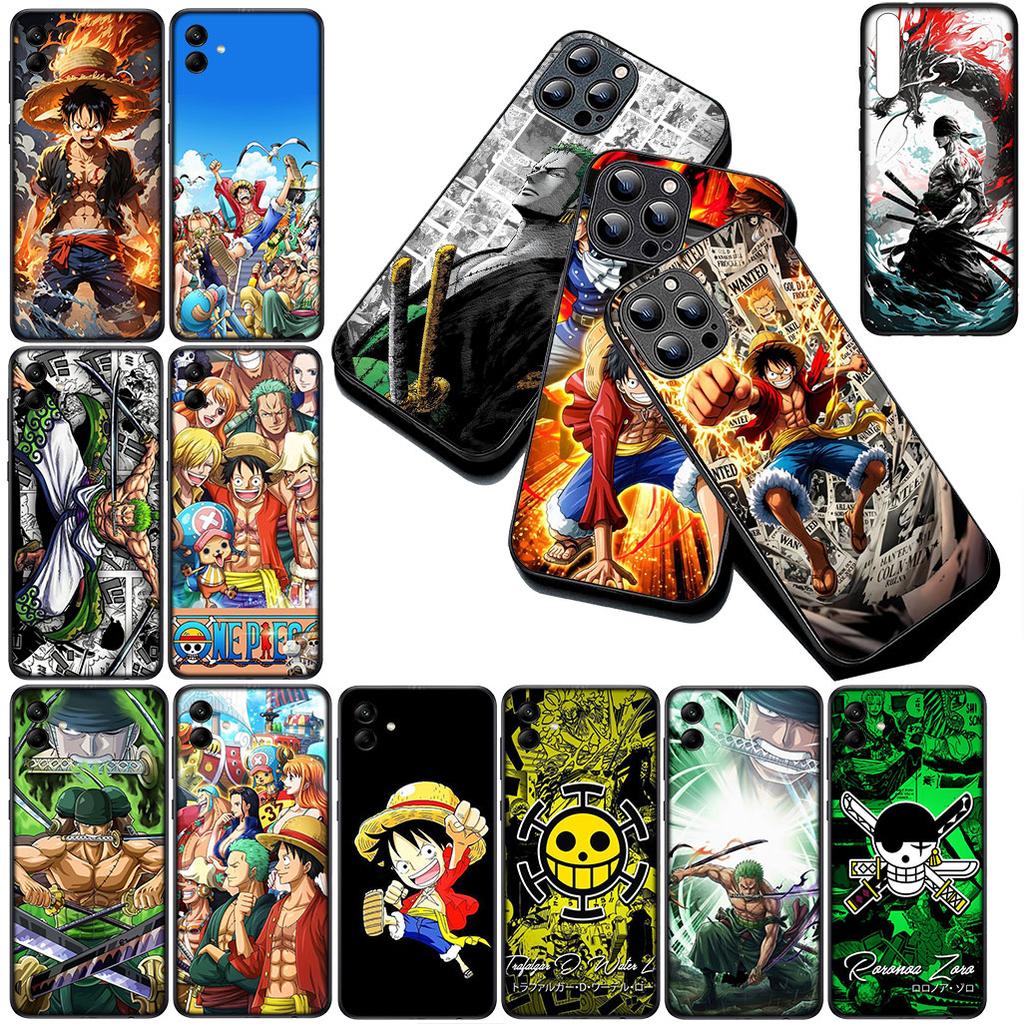 Cover for Motorola Moto G86 G57 E14 E15 G14 G34 G67 G84 G24 A54 G15 Power E22 Phone Case Anime Luffy One Piece Roronoa Zoro