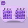 Roller Foot Massager Multi-Point Massage With Magnetic Beads 6-Row Rollers Stress Relief Pain Health Blood Dredging Relax