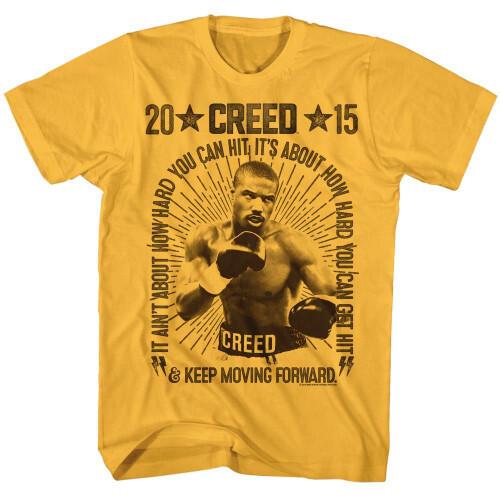 Creed Keep Moving Forward T-Shirt - Ginger Unisex T-Shirt M