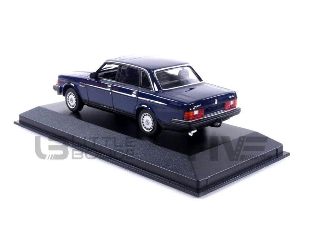 Minichamps 940171405 Volvo 240 Gl Dark Blue 1986 Scale Collectible Miniature - - 1/43 -