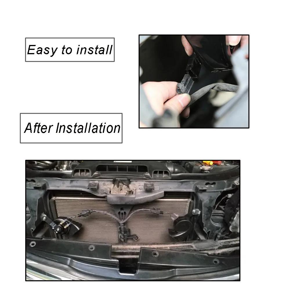 Für Hyundai Solaris 2010 2011 2012 2013 2014 2015 2016 2017 2018 2019 Schneckenhorn 12V Wasserdicht Zweiton Laut Autohupen