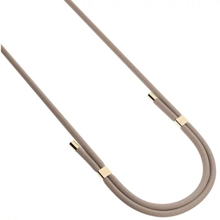Housse Taupe en Corde 3MK Easy Clip Elite Or