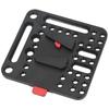 V Mount Lock Battery Plate Aluminum Alloy V Lock Battery Quick Release Plate for Photograph Camera Power Supply