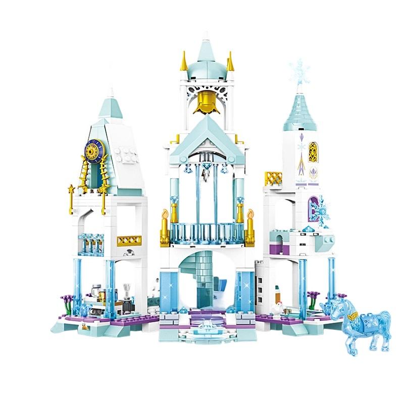 Meisjes Assemblage Spel Bouwsteen Set Prinsessen Winkel Tuin Studeerkamer Speelruimte Schaalmodel Cadeau Speelgoed Tuin Compatibel met