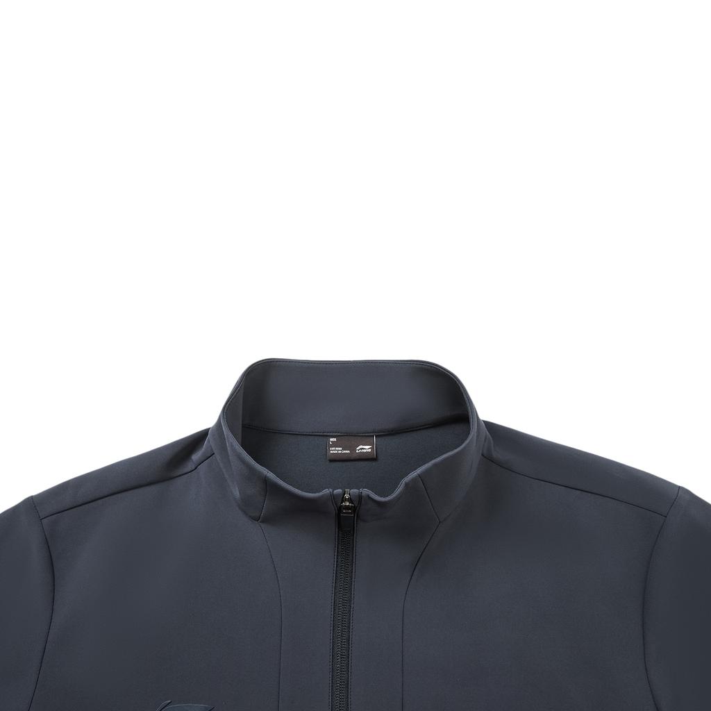 Li Ning Honor Gold Standard Series Comfortable Simple Stand Collar Zipper Casual Sports Jacket Men Jackets AFDWA15-2
