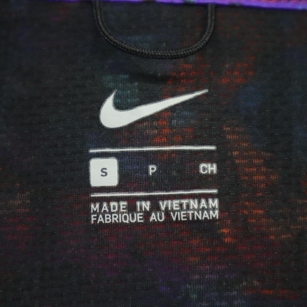 Beauty Products NIKE Multicolor Long Sleeve Nylon Jacket S Blue Hoodie Men's Used