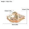 1pc Metallic Seashell Hair Claw Beach Inspired Designs Perfect for Boho Chic Styles Summer Vacations Elegant Hair Accessories